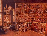    David Teniers The Archduke Leopold's Gallery Sweden oil painting artist